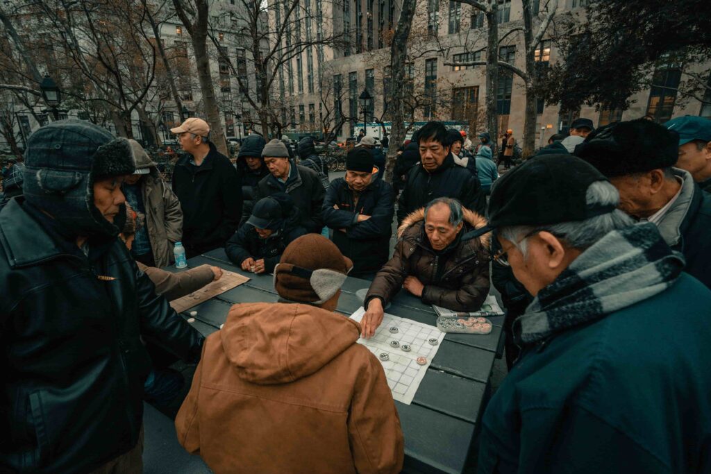 китайцы играют в сянци